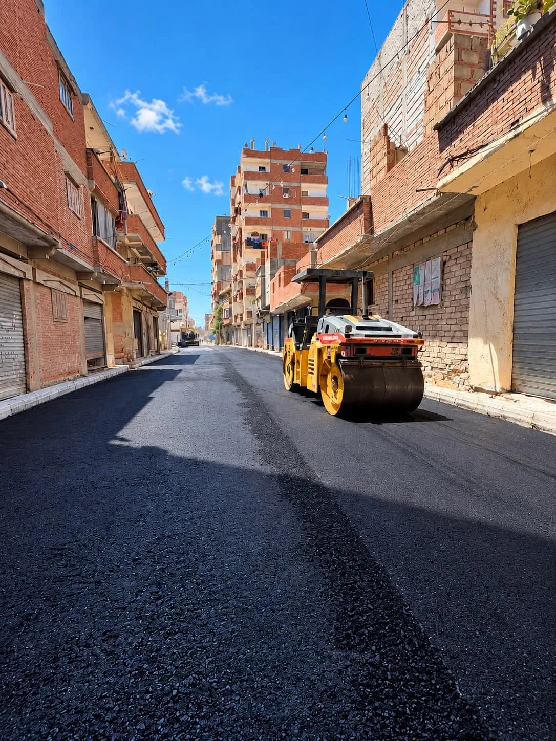 تطوير شوارع مربع الفلكي — حي المنتزه أول